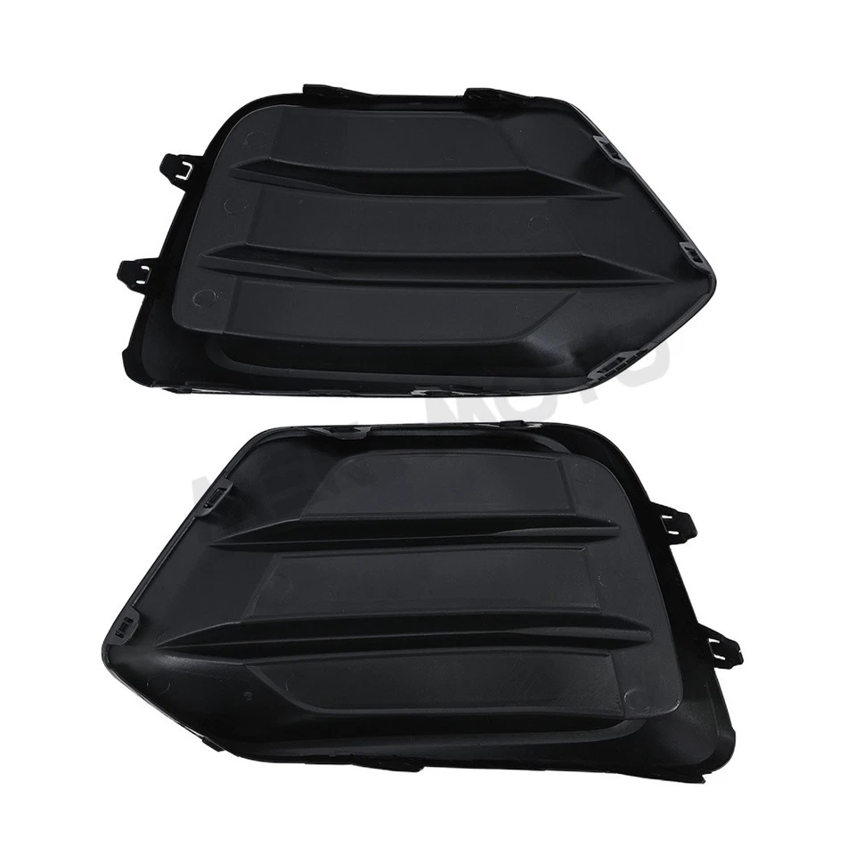 Cubierta de luz antiniebla de parachoques delantero 2 piezas para Chevrolet Trax 2017-22 lado izquierdo y derecho Foto 3 de 4