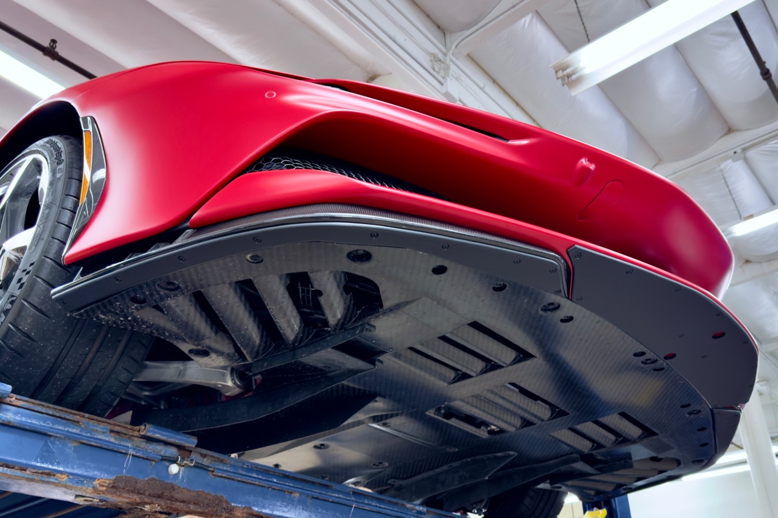 Ferrari SF90 Right Skid plates 3 pcs