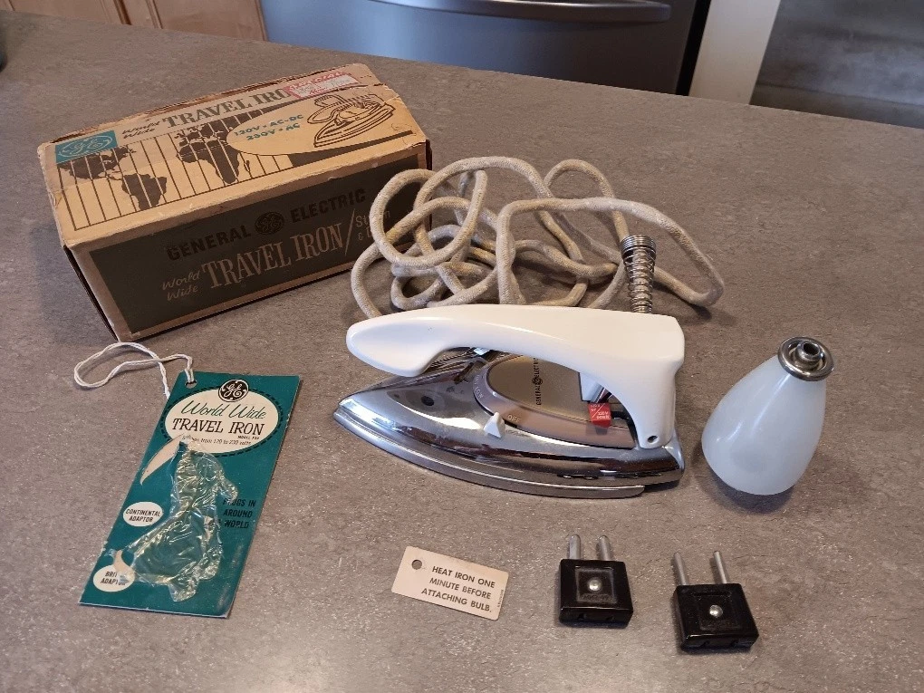 General Electric Steam Iron In Collectible Irons for sale | eBay