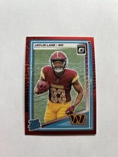 2025 Panini Donruss Optic Red Mojo Prizm Rookie #249 Jaylin Lane Commanders NFL