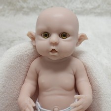 15.7" Elf Doll Realistic Reborn Baby Dolls Handmade Platinum Silicone Baby Dolls