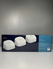 Amazon eero 6 mesh wifi system 3-pack - Supports internet plans up to a Gigabit
