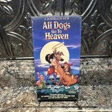 All Dogs Go to Heaven VHS Sealed