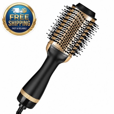 NEW 4-in-1 Hot Air Hair Dryer Brush, Volumizer & Styler   Ionic Ceramic Blowout