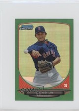 2013 Bowman Chrome Minis Green Refractor 12/75 Tzu-Wei Lin #7 1b8