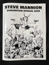 Steve Mannion Convention Special Art And Sketchbook