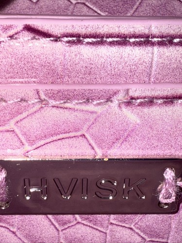 Hvisk CAYMAN POCKET TRACE Across Body Bag Pastel Purple - Picture 3 of 12