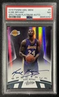 KOBE BRYANT PSA 7 2010 PANINI ABSOLUTE MEMORABILIA #5 SPECTRUM AUTO PLATINUM /10