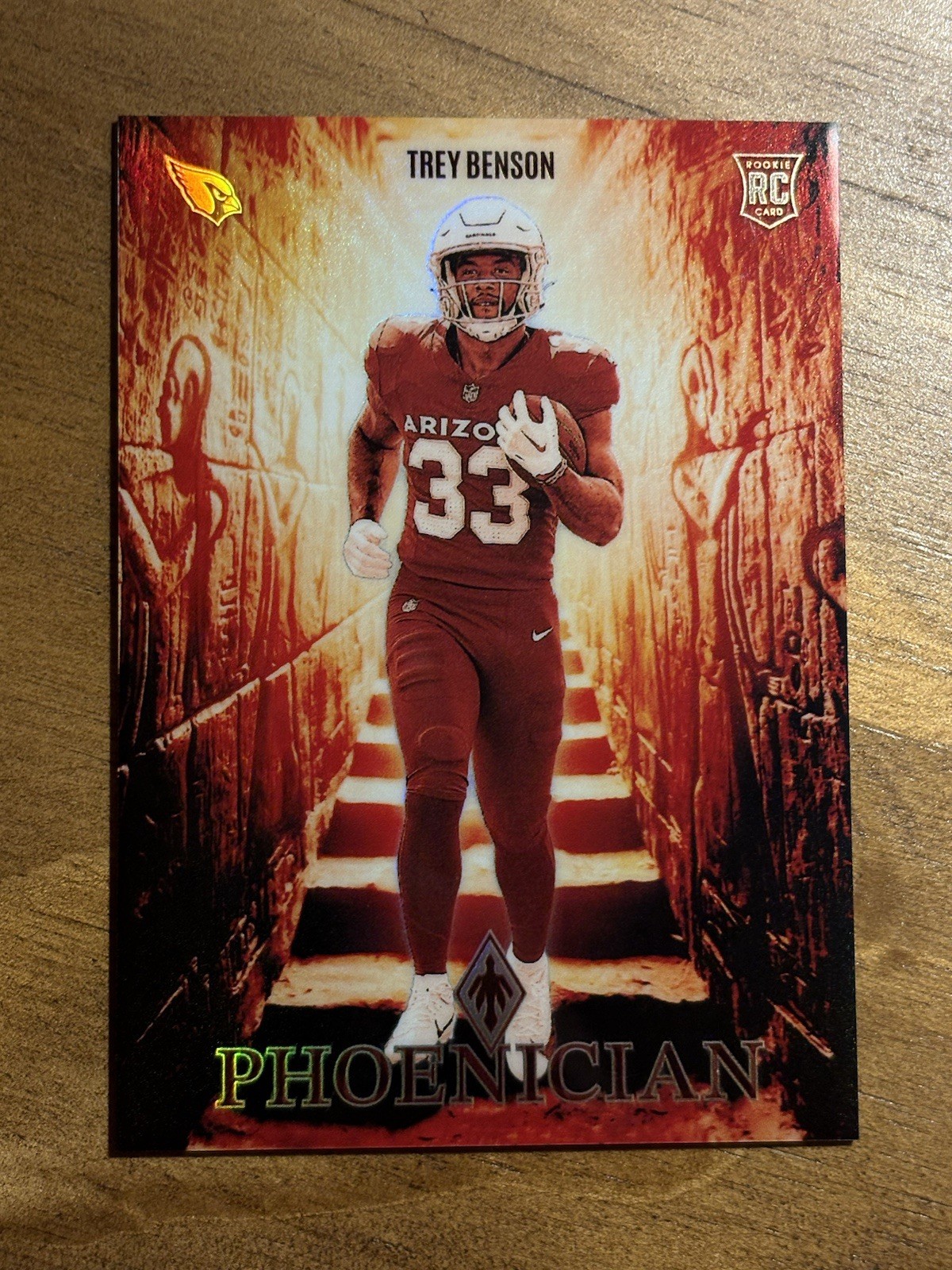 🔥2024 Phoenix - Phoenician Trey Benson #PHO-12 (RC) ROOKIE /SSP CASE HIT🔥