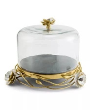 Michael Aram Anemone Cake Stand with Dome