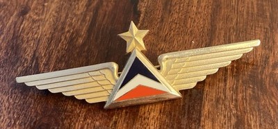 Collectible 1970's Delta Air Lines First Officer Pilot Wing 4th Issue Type 1