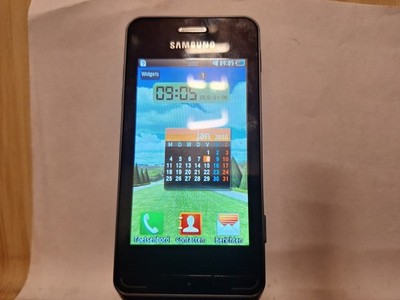 Handy Samsung Wave 723 GT S7230 schwarz ohne Simlock Smartphone