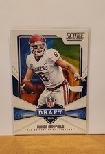 2018 Score Baker Mayfield #17 Rookie Card RC Oklahoma Cleveland Browns 
