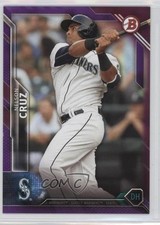 2016 Bowman Purple 103/250 Nelson Cruz #81 e8l