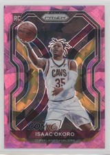 2020-21 Panini Prizm Pink Ice Prizm Isaac Okoro #298 03rx