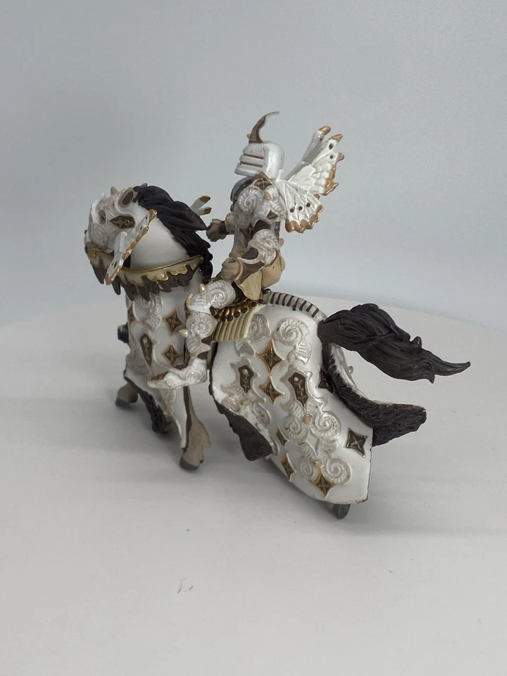 Papo Butterfly Warrior and Horse White Knight 1109 2011 Foto 3 de 4