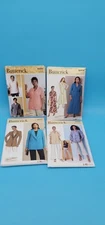 UNCUT Butterick Sewing Patterns Lot of 4 S,m,l 8-10 10-12 14-16 Brand New 