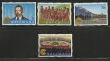 BOTSWANA 325-28, 1983 COMMONWEALTH DAY,  MNH, (BT4225K)