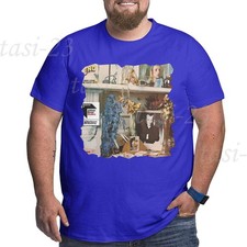 T-shirt uomo Brian Eno Here Come The Warm Jets blu tutte le taglie AG052