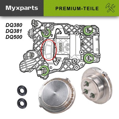 2 Drucksensor Kupplungspositionssensor für Audi Seat Skoda VW 7-Gang DQ380 DQ381