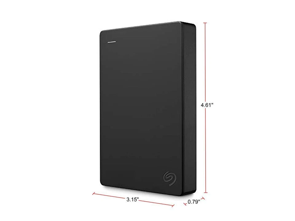 Seagate Portable 4TB External Hard Drive HDD Slim - USB 3.0 for PC Laptop and - Image 3 of 4
