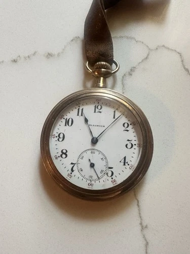 Illinois Watch Co. 17 Jewel Railroad Pocket Watch Antique