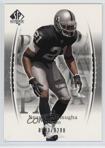 Nnamdi Asomugha #113 2003 SP Authentic card