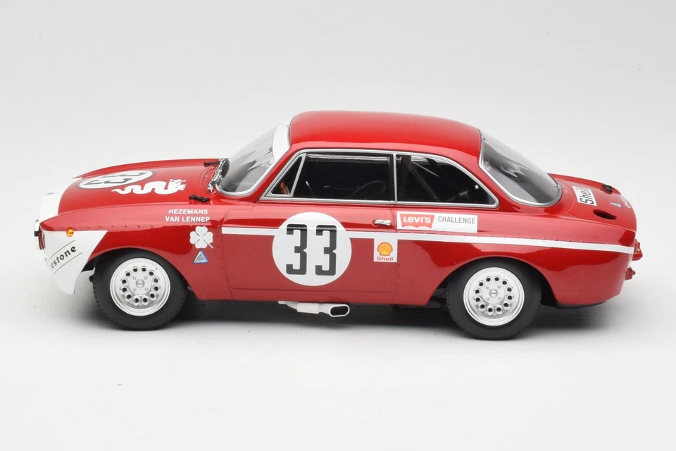 155721233 Alfa Romeo GTA 1300 Junior n33 T.Hezemans / G.van Lennep Winners Divis - Imagen 3 de 4