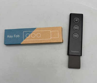SimpliSafe Key Fob Remote Security System Model KF3B SSKF3 - Black