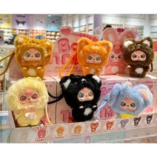 Baby Three Mini Hug Series Plush Pendant Blind Box Confirmed Cute Doll Gift Hot