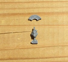 40K Space Marines Legion Mark VI Tactical Sgt Helmet Head w/ Plume Bits