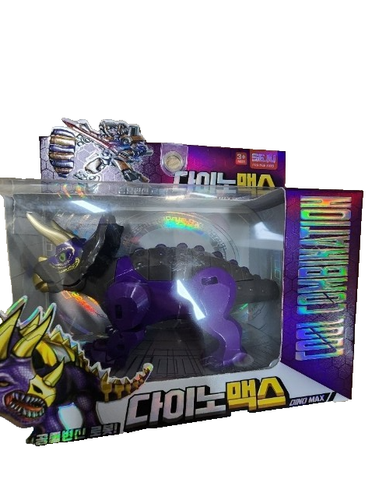 Dino Max Triceratops Robot Toy – Transforming Dinosaur with Box – Brand New