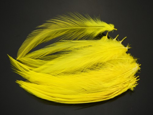 Plumas de material para atar moscas Hackle cuello de agua salada disponibles en 12 colores  - Imagen 10 de 27