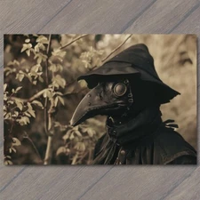 Art Print Plague Mask Weird Creepy Old Vibe Cult Strange Unusual Scary Doctor Dr