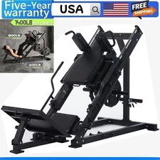 Leg Press Hack Squat Machine 2 in 1 Leg Press Machine for Home Gym Profession