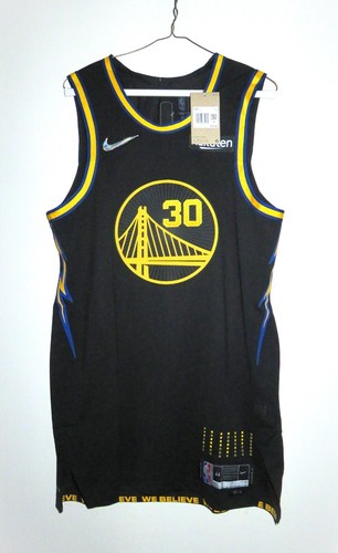 Authentic Golden State Warriors Stephen Steph Curry Mixtape City Edition Trikot