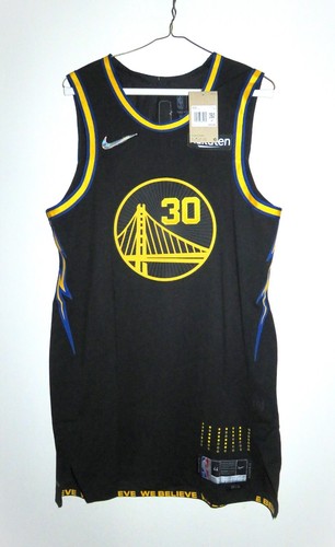 Authentic Golden State Warriors Stephen Steph Curry Mixtape City Edition Jersey - Picture 1 of 5