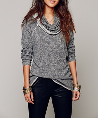 cowl neck cocoon pullover free people