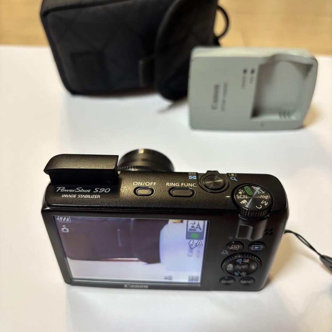 Buy Canon Digital Camera Power Shot S90 PSS90 Black JAPAN online