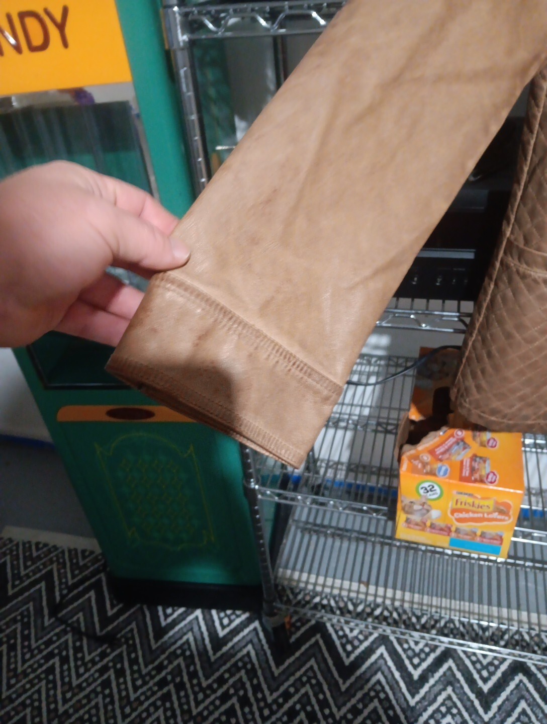 Womens Leather Jacket Ameri Size Large - image 4