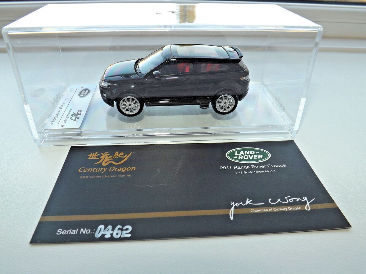 Century Dragon 2011 RANGE ROVER EVOQUE Sealed Ltd. Ed. Model/Cased