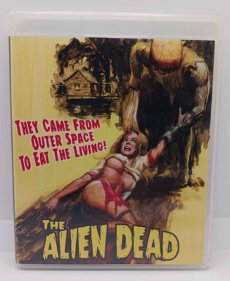 The Alien Dead Used Blu Ray Retromedia SIGNED BY FRED OLEN RAY Free USA Shipping