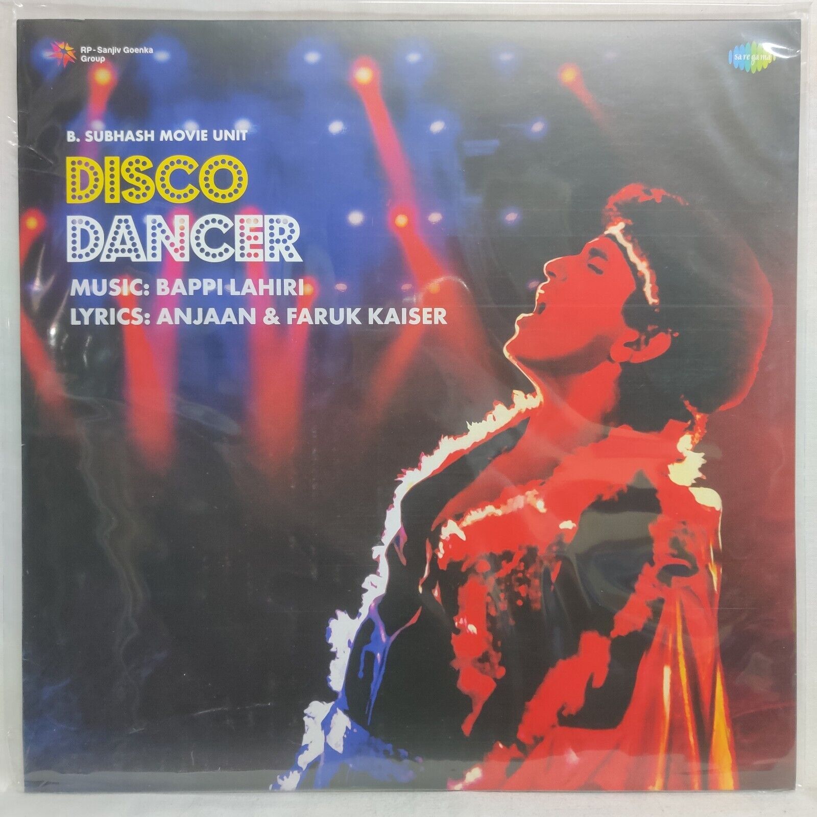 Disco Dancer LP Vinyl Record Music Bappi Lahiri Bollywood Hindi Film Indian Mint