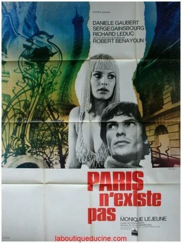 Affiches et posters de collection liés au cinéma serge gainsbourg