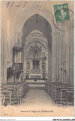 AKEP11-0873-01 - Innenraum der Kirche von BOURG-D'UN