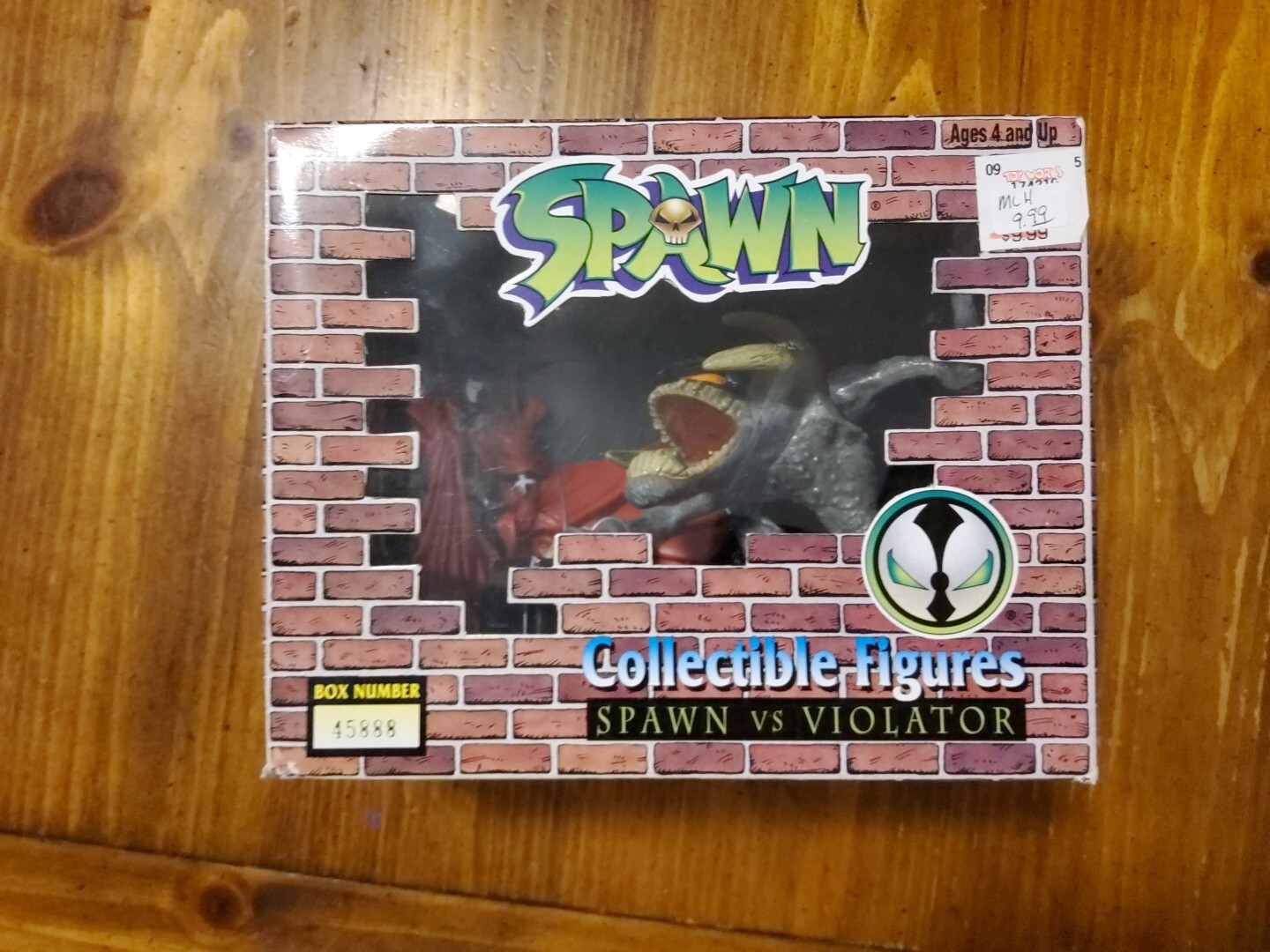 Spawn Vs Violator Action Figures MOC Sealed #45888 Todd Toys McFarlane 1994 NIB