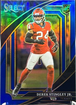 2022 Panini Select Derek Stingley Jr. Rookie Card  93/99 NFL Houston Texans