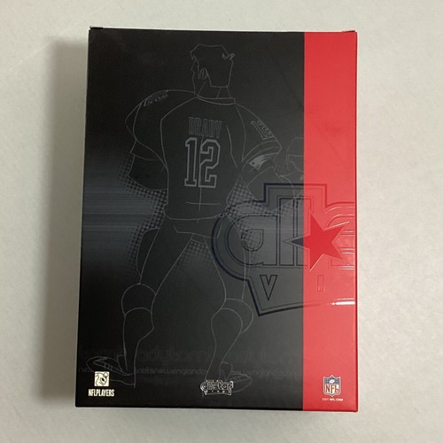 Tom Brady Upper Deck All Star Vinyl New England Patriots Black /500 Figur - Bild 4 von 5