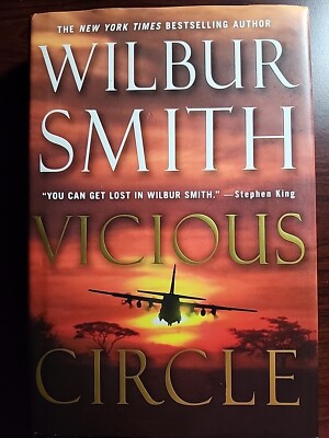 Vicious Circle By Wilbur Smith  1st U.S. Edition Hardcover Good