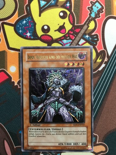 Brron, Verrückter König der Finsteren Welt Ultimate Rare 1.Auflage EEN-DE022 NM - Bild 1 von 2